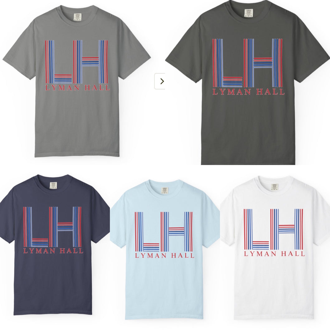 PRINT: Striped Letter / Lyman Hall