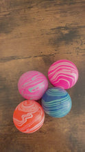 Load and play video in Gallery viewer, Teenie Swirl Ball Squishy - 4 count
